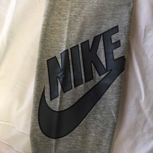 Gray Nike leggings